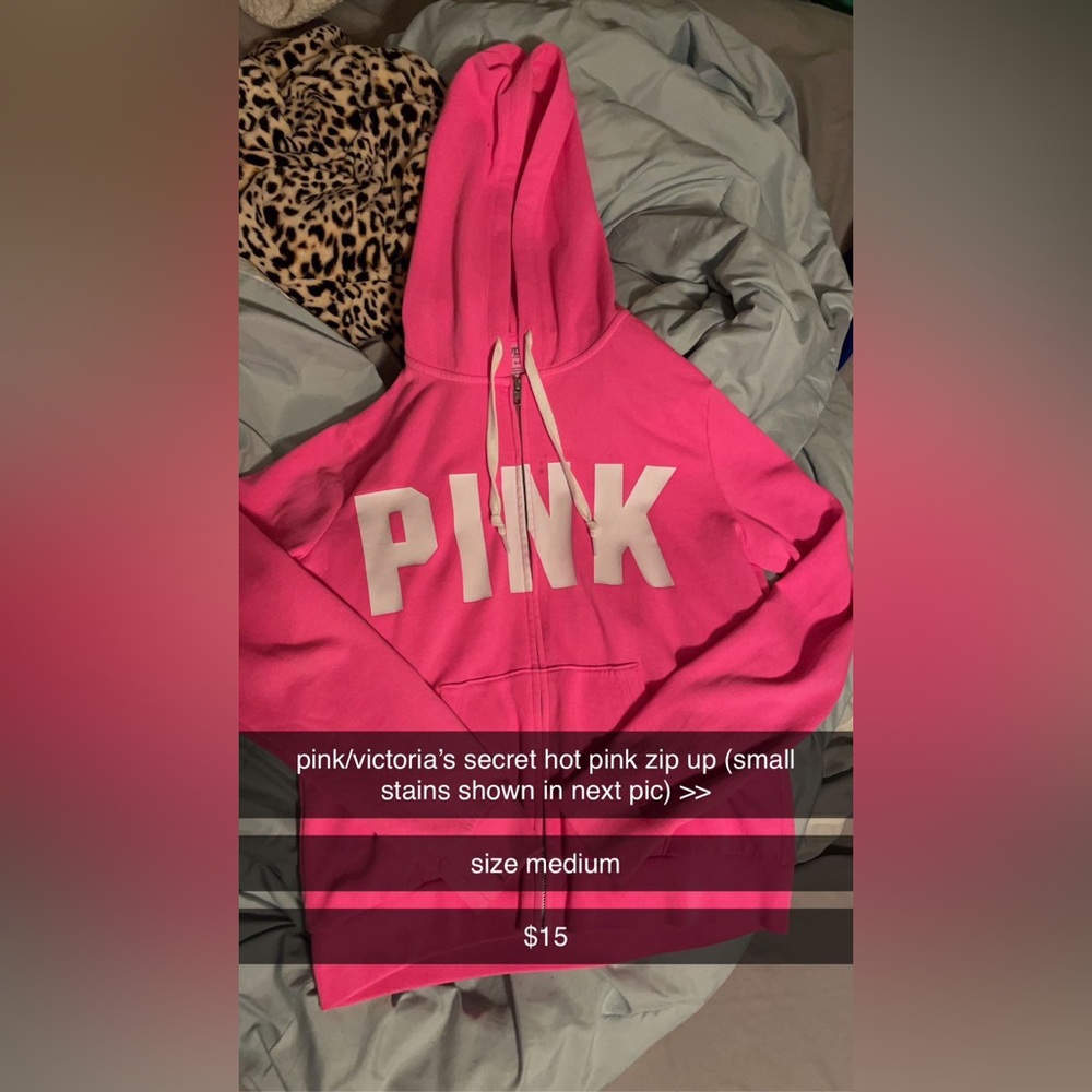 PINK/VS Zip-Up